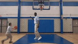 Tall Guy Denied The Shot Of The Kid GIF