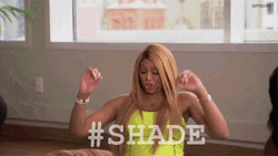Tamar Braxton Shade GIF