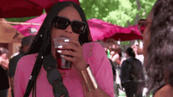 Tami Roman Yuck Drink GIF