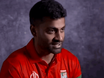 Tamim Iqbal Interview GIF