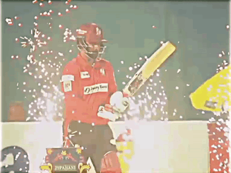 Tamim Iqbal Pyro Display GIF