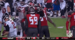 Tampa Bay Buccaneers Helmet Bumping GIF