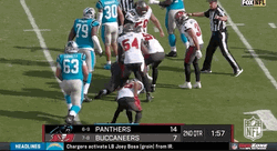 Tampa Bay Buccaneers Running With Football GIF