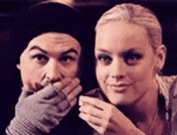 Tamsin Vex Funny Suspense Eating Popcorn  GIF