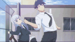 Tandem Dance Anime Reina And Aharen Sanwa GIF
