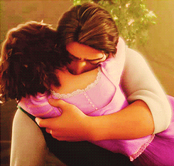 Tangled Animated Hug GIF