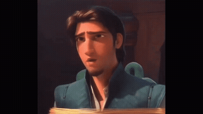 Tangled Cartoon Character With Long Hair GIF