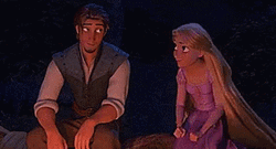 Tangled Flynn Rider And Rapunzel Date GIF