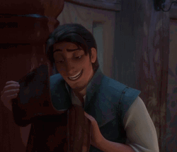 Tangled Rapunzel Hits Flynn Rider GIF