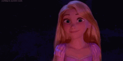 Tangled  Rapunzel Smile GIF