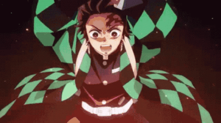 Tanjiro Vs Daki GIF