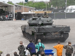 Tank Black Smoke Exhaust Pipe GIF