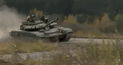 Tank Racing Fast GIF