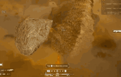 Tanker Truck Going Over Large Rock GIF