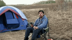 Tanner Hates Camping Why Meme GIF