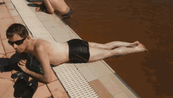 Tanning At Dirty Waters GIF
