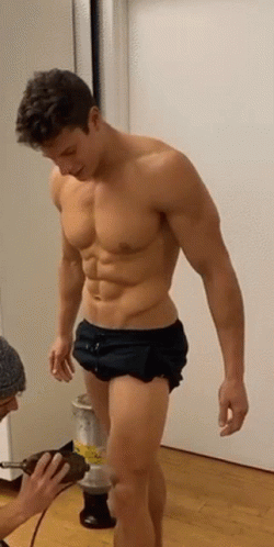 Tanning Eian Scully Sprayed GIF