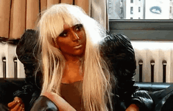 Tanning Lady Gaga Dark GIF