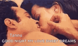 Tannu Couple Goodnight Sweet Dreams My Love GIF