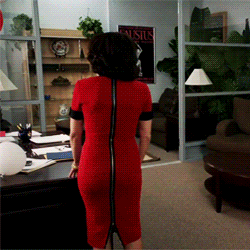 Tantrum Office Lady Popping Balloons GIF