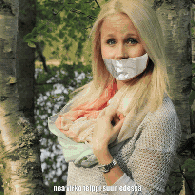 Tape Gagged GIF