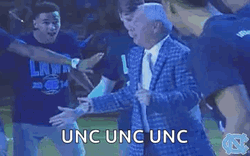 Tar Heels Football Coach Dancing GIF