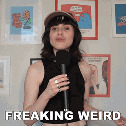Tara Mooknee Freaking Weirdo GIF