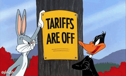 Tariffs On And Off GIF