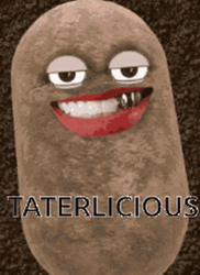 Taterlicious Hot Potato Liking GIF