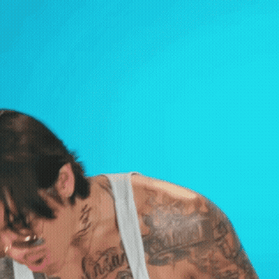 Tattooed Man Saying Holy Moly GIF