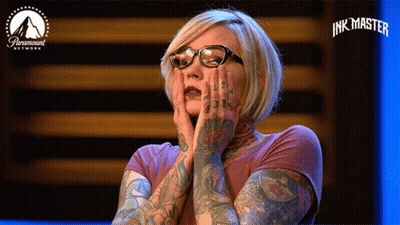 Tattooed Woman From Ink Master GIF