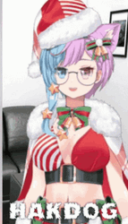 Tawawa On Monday Christmas Costume GIF