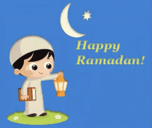Tawawa On Monday Happy Ramadan GIF