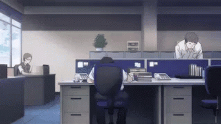 Tawawa On Monday Office GIF