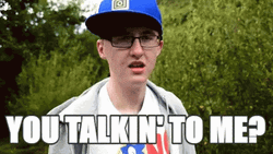 Taxi Driver Asking You Talking To Me GIF