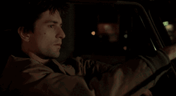 Taxi Driver Travis Bickle Operating Vehicle GIF