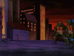 Taxi Mutant Teenage Ninja Turtles GIF