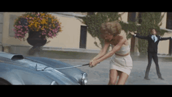 Taylor Swift Blank Space Breaking Car GIF
