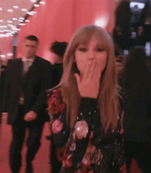 Taylor Swift Blowing Kiss GIF