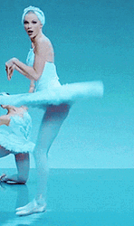 Taylor Swift Hopping Like Bunny Backwards GIF
