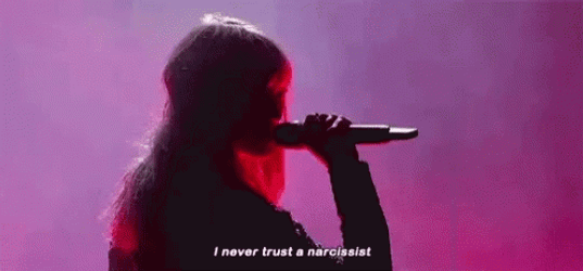 Taylor Swift I Never Trust A Narcissist Meme GIF