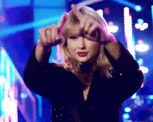 Taylor Swift In Front Of The Stage Concert Meme GIF