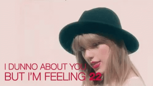 Taylor Swift Is Wearing A Black Hat And Giving The Middle Finger . GIF