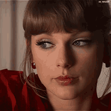 Taylor Swift Looking Down GIF