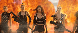 Taylor Swift On Fire  GIF