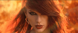 Taylor Swift On Fire Stare  GIF