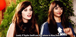 Taylor Swift On New Girl GIF