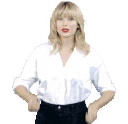 Taylor Swift Reactions Thumbs Up Sticker GIF