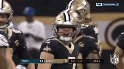Taysom Hill Rejoicing With Teammates GIF