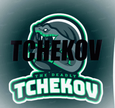 Tchekov The Deadly Tchekov Logo With Snake